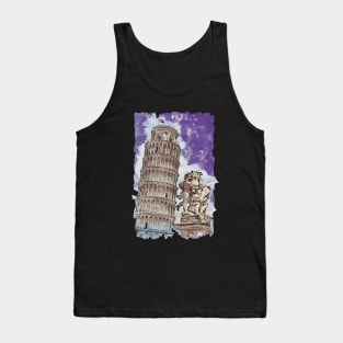 Leaning Tower of Pisa Tank Top